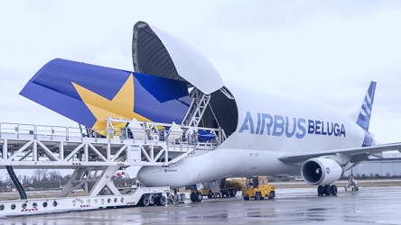 Skymark Airlines' first Airbus A380 enters FAL | Aviation Week Network
